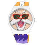 Reloj Swatch X Dragon Ball Z Kamesennin Unisex SUOZ346
