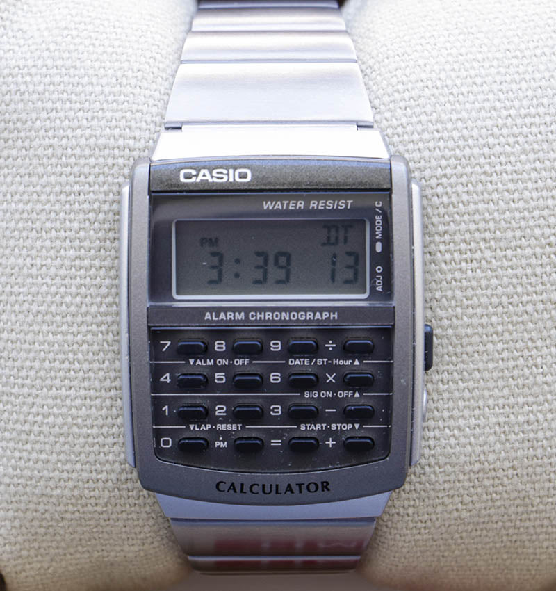 Reloj Casio Calculadora Unisex CA-506-1 — La Relojería.cl