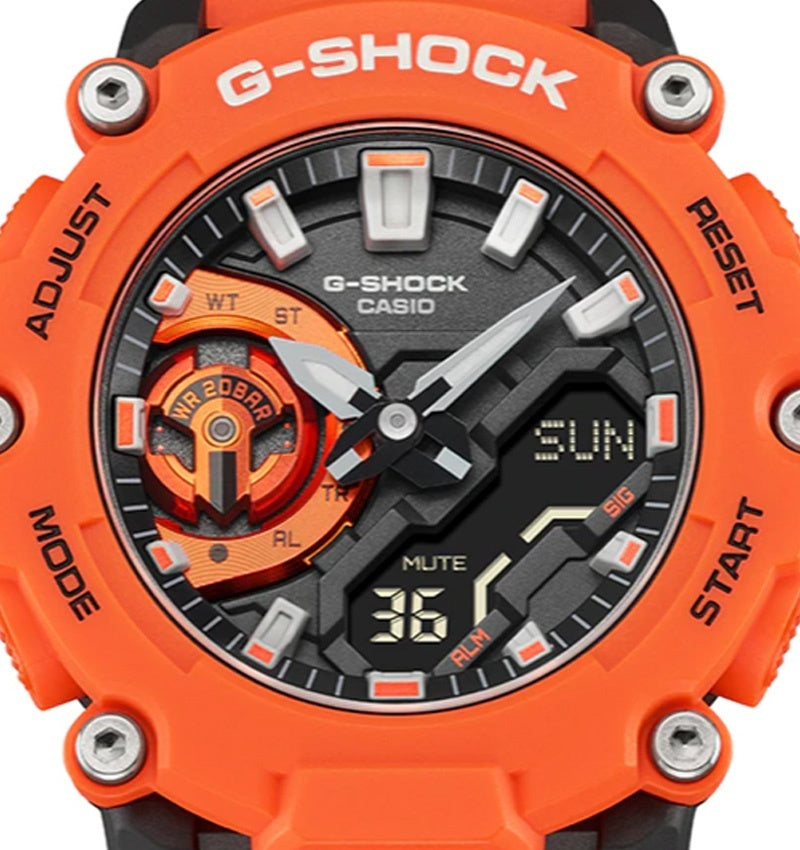 Reloj G-SHOCK GA-2200M-4A Resina Hombre Naranja - Btime